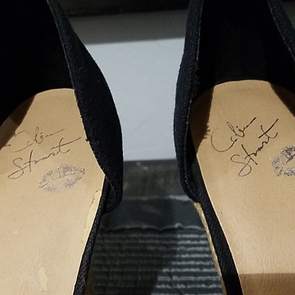 ESPADRILLE WEDGES SIZE 8.5 COLIN STUART - Picture 3 of 8